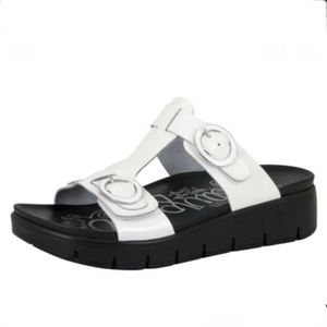 Alegría Vita Oasis White Sandal Sz 41